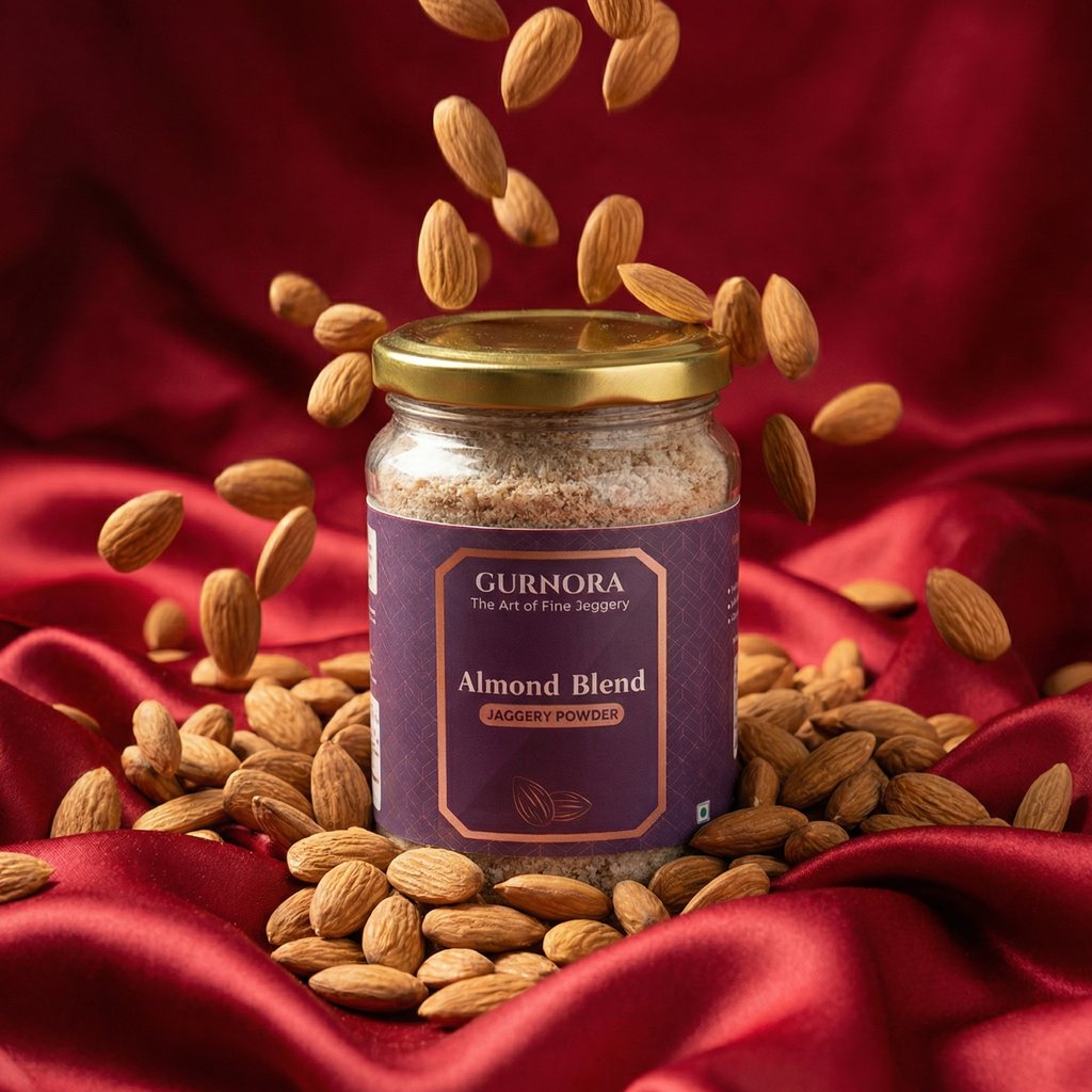 Almond Blend Jaggery Powder